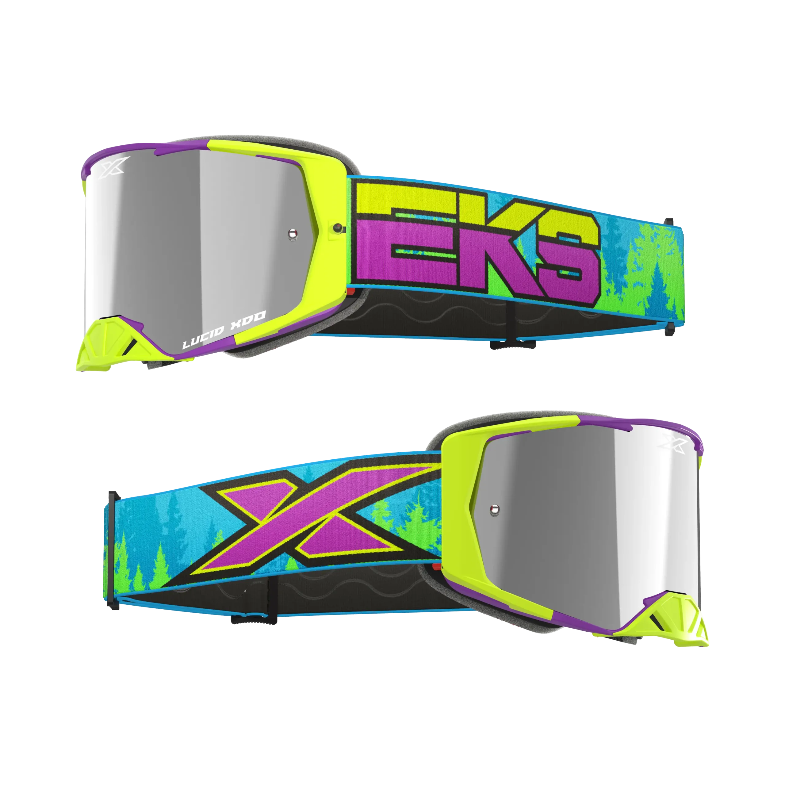 LUCID GOGGLE SIGNATURE EDITION CARSON BROWN - SILVER MIRROR LENS - Image 2